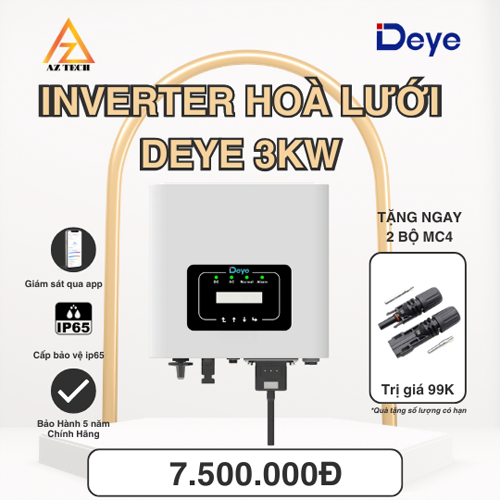 Biến tần hoà lưới DEYE 3kW