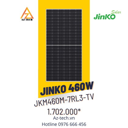 Tấm pin năng lượng mặt trời Jinko 460Wp