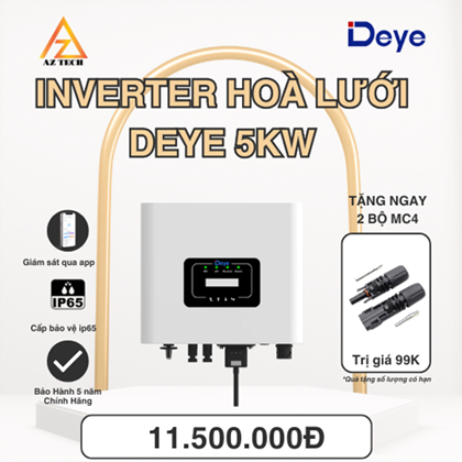 Biến tần hoà lưới DEYE 5kW